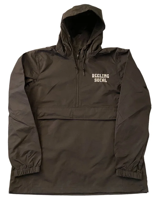 RSSC ■ CURVY INCISION WRINKLE WINDBREAKER RS HEAVY WINDBREAKER — Reeling SoCal